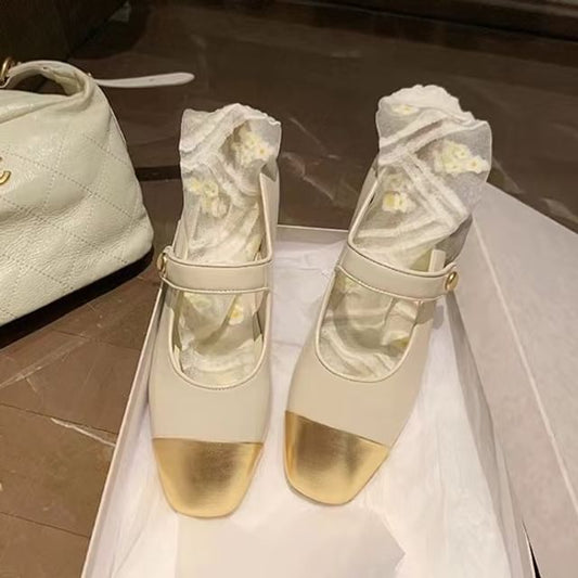 Wholesale Sample Cap-Toe Mary Jane Shoes