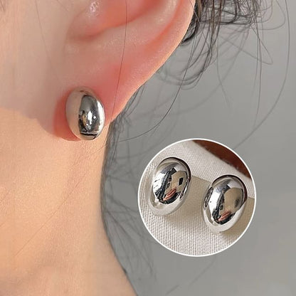 Alloy Ear Bead Cuff Polished