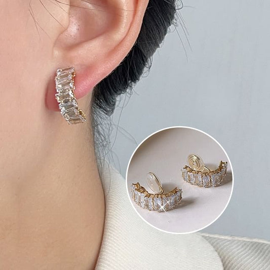 Alloy Cuff Rhinestone Ear