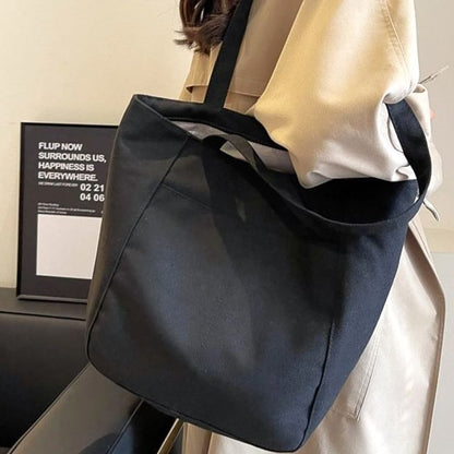 Plain Bag Canvas Tote