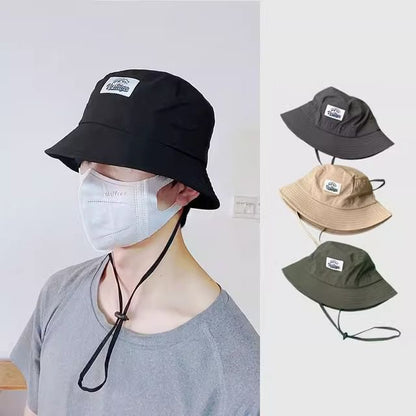 Applique Lettering Bucket Hat