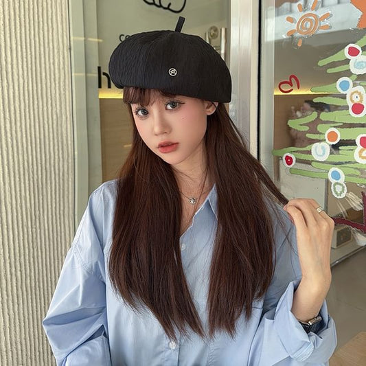 Beret Plain Cotton