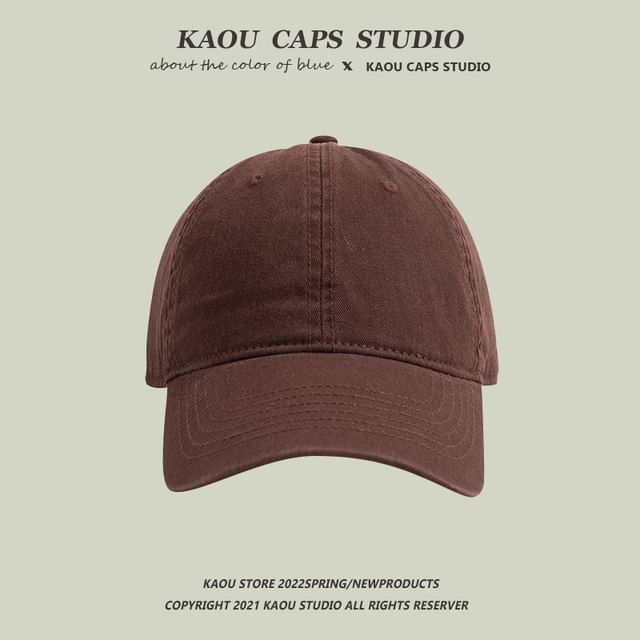 Plain Cap
