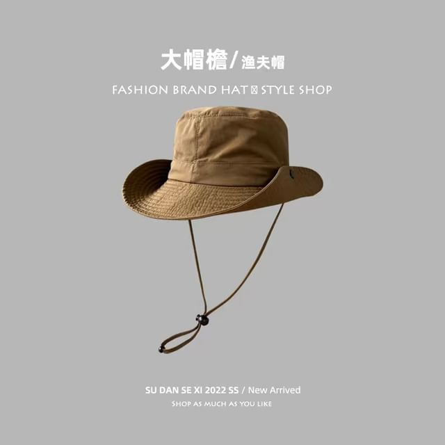 Hat Plain Bucket