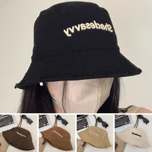 Hat Bucket Lettering