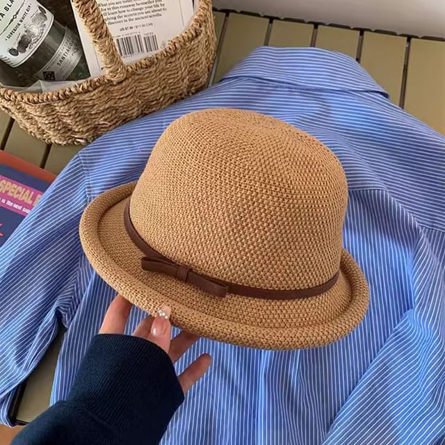 Fedora Straw Hat