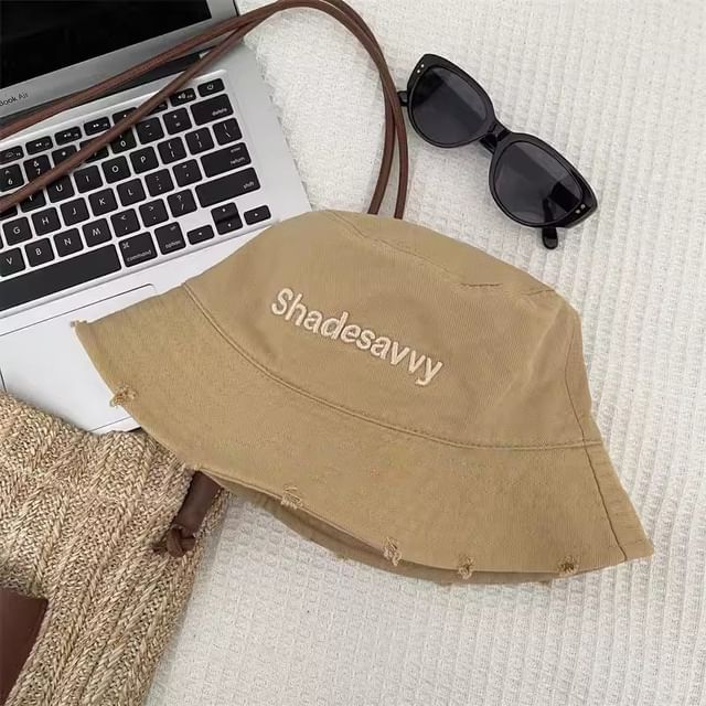 Hat Bucket Lettering