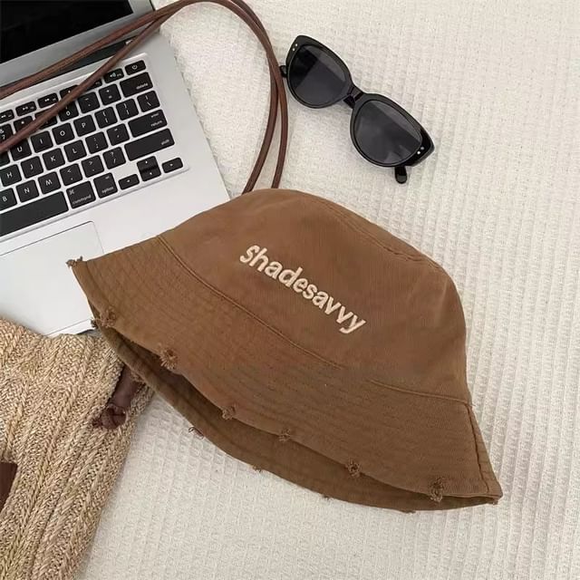 Hat Bucket Lettering