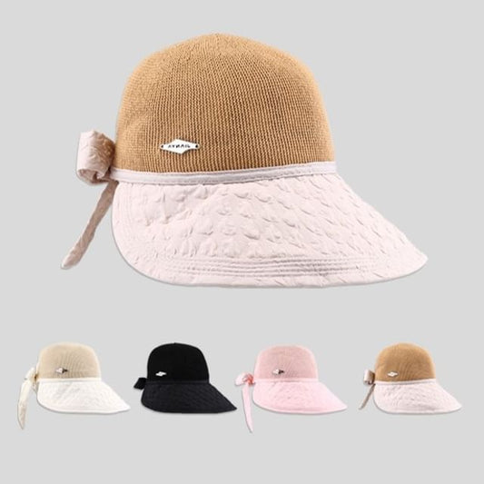 Sample Textured Panel Woven Sun Hat