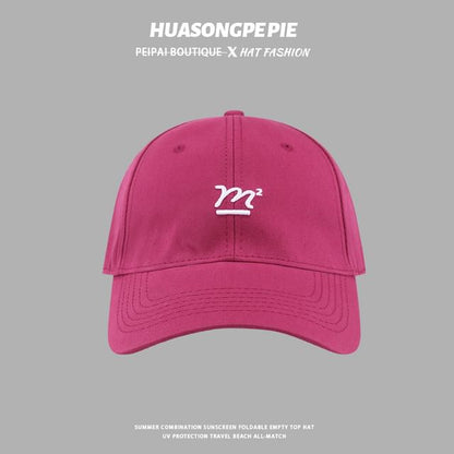 Baseball Cap Lettering Embroidered