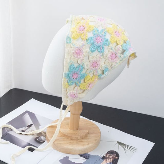 Sample Floral Bonnet Hat