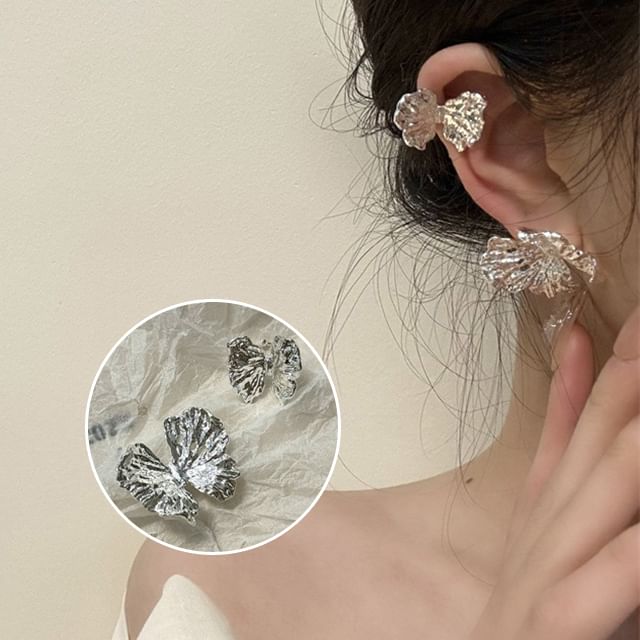 Alloy Ear Cuff Butterfly