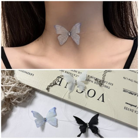 Butterfly Choker Fabric