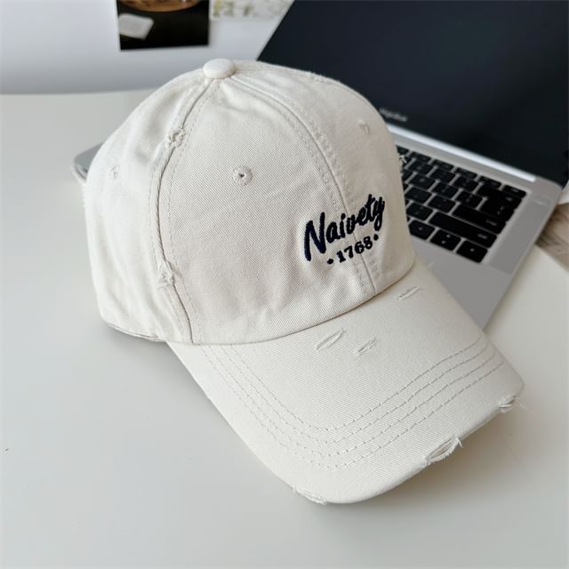Baseball Embroidered Cap Lettering