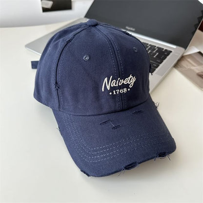 Baseball Embroidered Cap Lettering