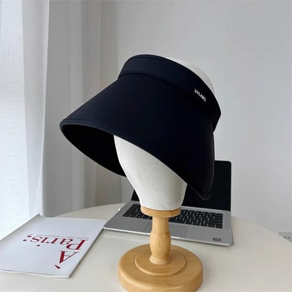 Brim Sun Lettering Hat Wide