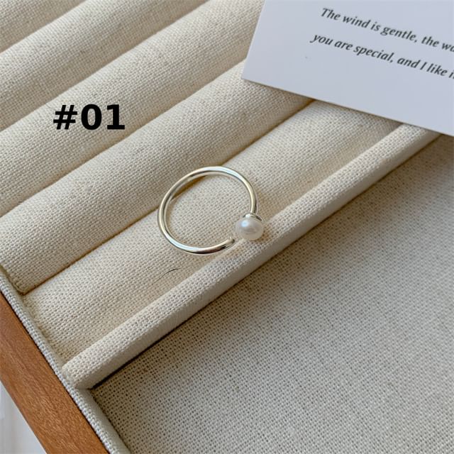 Faux Pearl Ring