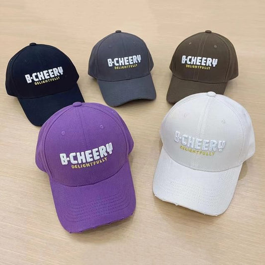 Cap Lettering Baseball Embroidered