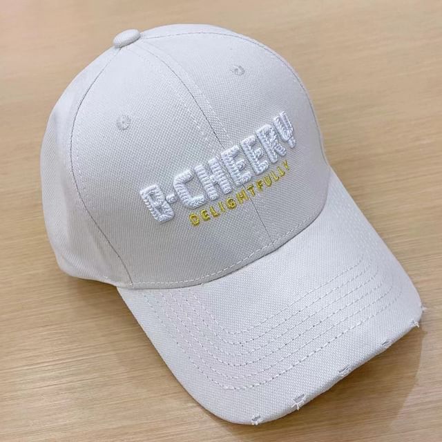 Cap Lettering Baseball Embroidered