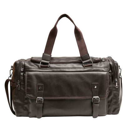 Carryall Faux Multi-Pocket Leather