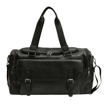 Carryall Faux Multi-Pocket Leather