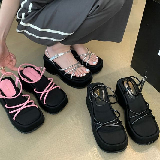 Sample Platform Sandals