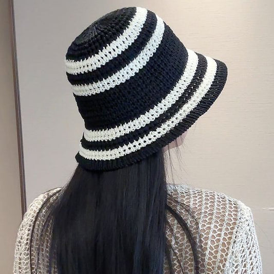 Hat (Various Designs) Straw Bucket