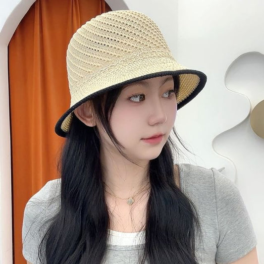Hat Straw Bucket
