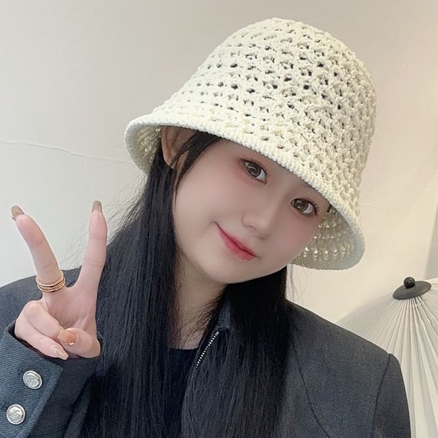 Hat (Various Designs) Straw Bucket