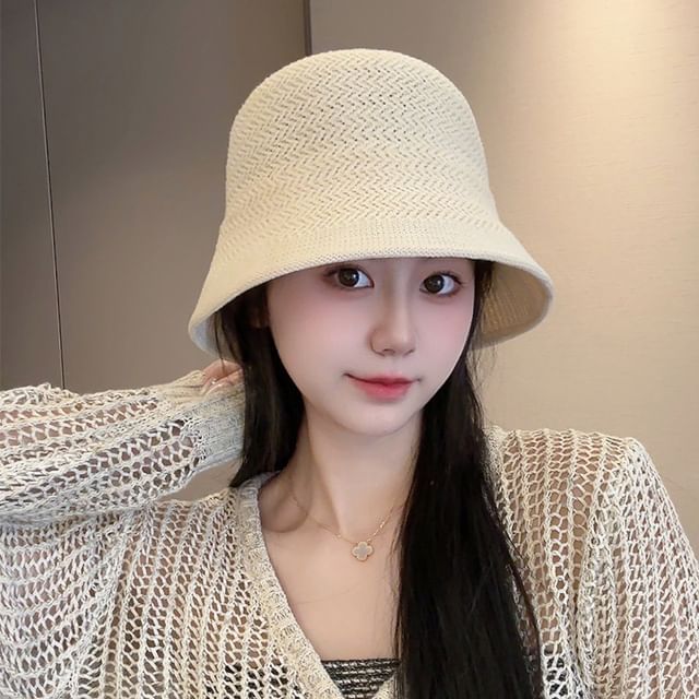 Hat (Various Designs) Straw Bucket