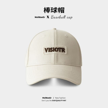 Cap Baseball Lettering Embroidered