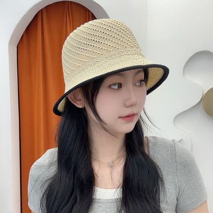 Hat Straw Bucket