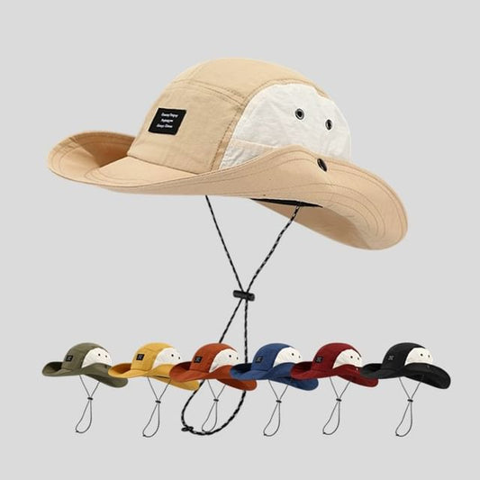Tone Applique Bucket Two Hat