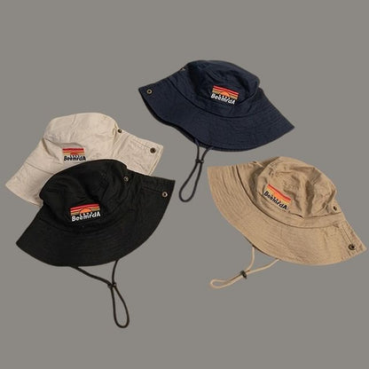 Boonie Lettering Embroidered Hat