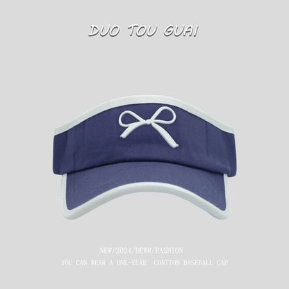 Sun Bow Trim Visor Contrast