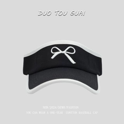 Sun Bow Trim Visor Contrast
