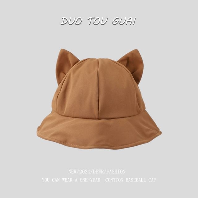 Ear Bucket Cat Hat