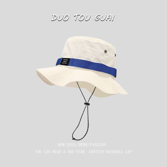 Contrast Hat Boonie Trim