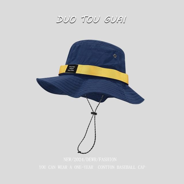 Contrast Hat Boonie Trim
