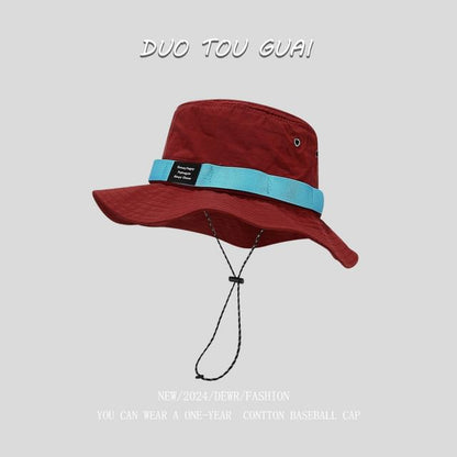 Contrast Hat Boonie Trim