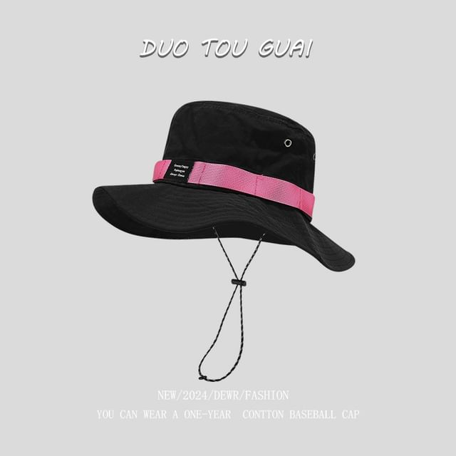 Contrast Hat Boonie Trim