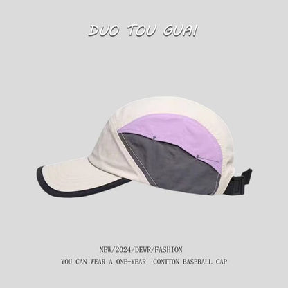 Cap Color Block Baseball
