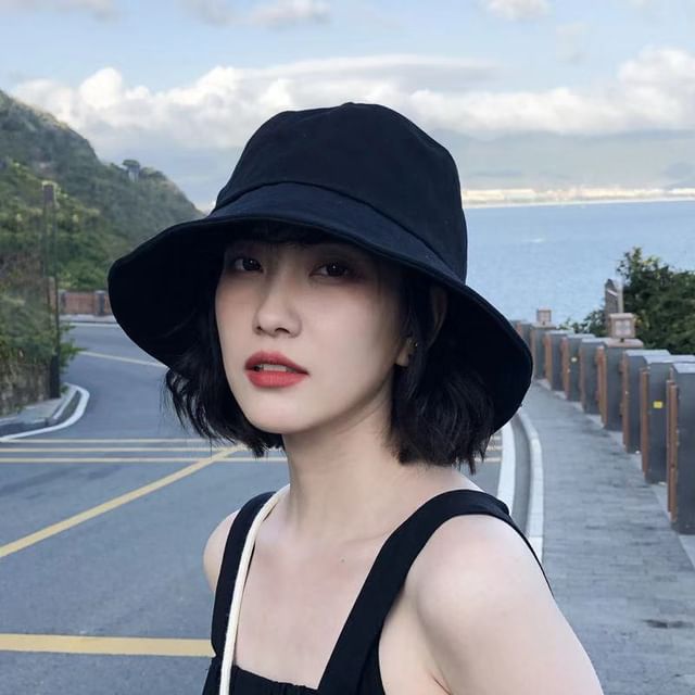 Bucket Plain Hat