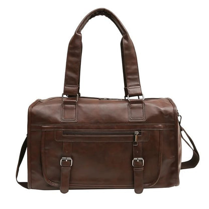 Plain Bag Leather Carryall Faux