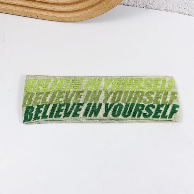 Lettering Head Band
