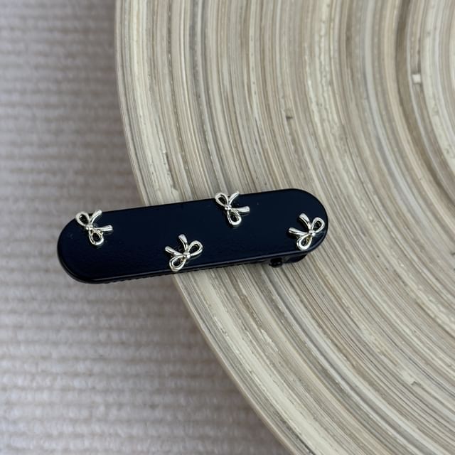 Bow Studded Hair / Clip Band