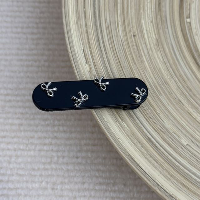 Bow Studded Hair / Clip Band