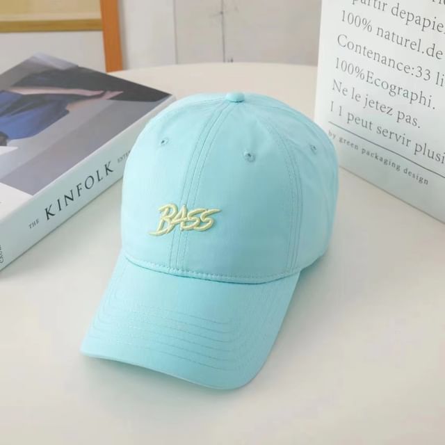 Baseball Lettering Embroidered Cap