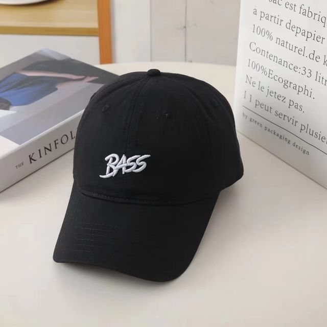 Baseball Lettering Embroidered Cap