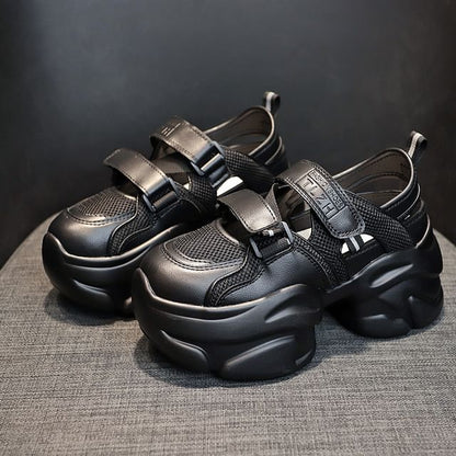 Großhandel Sample Cutout Sneakers Plattform Panel